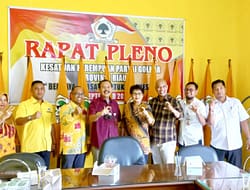 Komisioner KI dan Tim Penilaian KI AWARD 2022 Berkunjung ke DPD Golkar Riau