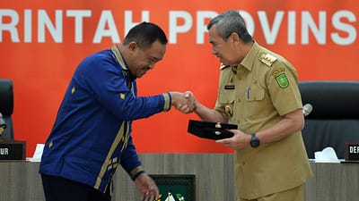 Pemprov Riau Raih Penghargaan Peningkatan MCP 2021 Dari KPK RI