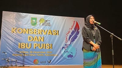 Rumah Sunting Rayakan Hari Puisi di Riau, Kunni: Takkan Terjadi Tanpa Kolaborasi