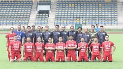 Laga Persahabatan Jelang Ramadan, PWI Riau vs Pemprov FC Bermain Imbang