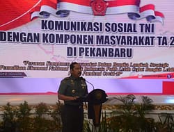Aster Panglima TNI Minta Pemerintah Riau Aktifkan Kembali Pos Terpadu Bhabinkamtibmas