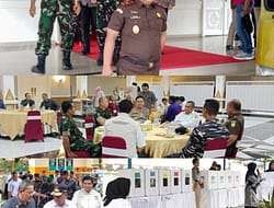 Wakajati Riau Bersama Gubernur dan Kapolda Tinjau Pelaksanaan Pemilu 2024
