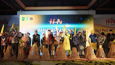 PWI se Riau Deklarasikan Anti Hoaks Songsong Pemilu 2024