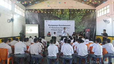 PHR Edukasi Keselamatan Berkendara di SMK Negeri 1 Minas