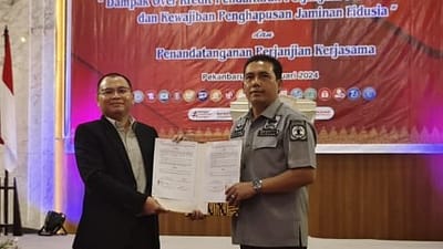 Unilak Jalin Kerjasama Dengan Kanwil Hukum dan HAM Riau
